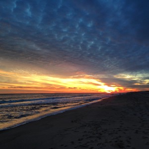 Clouds on Hampton Beach