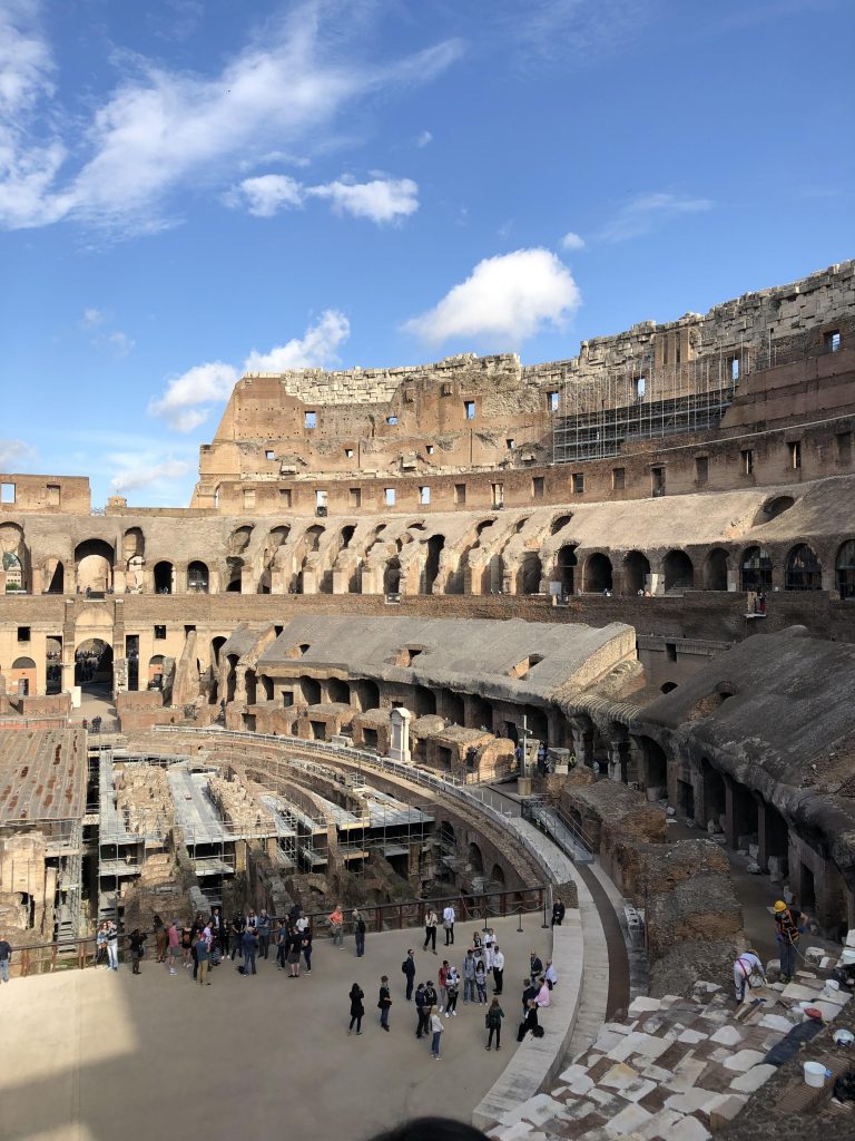 Inside the Colosseum