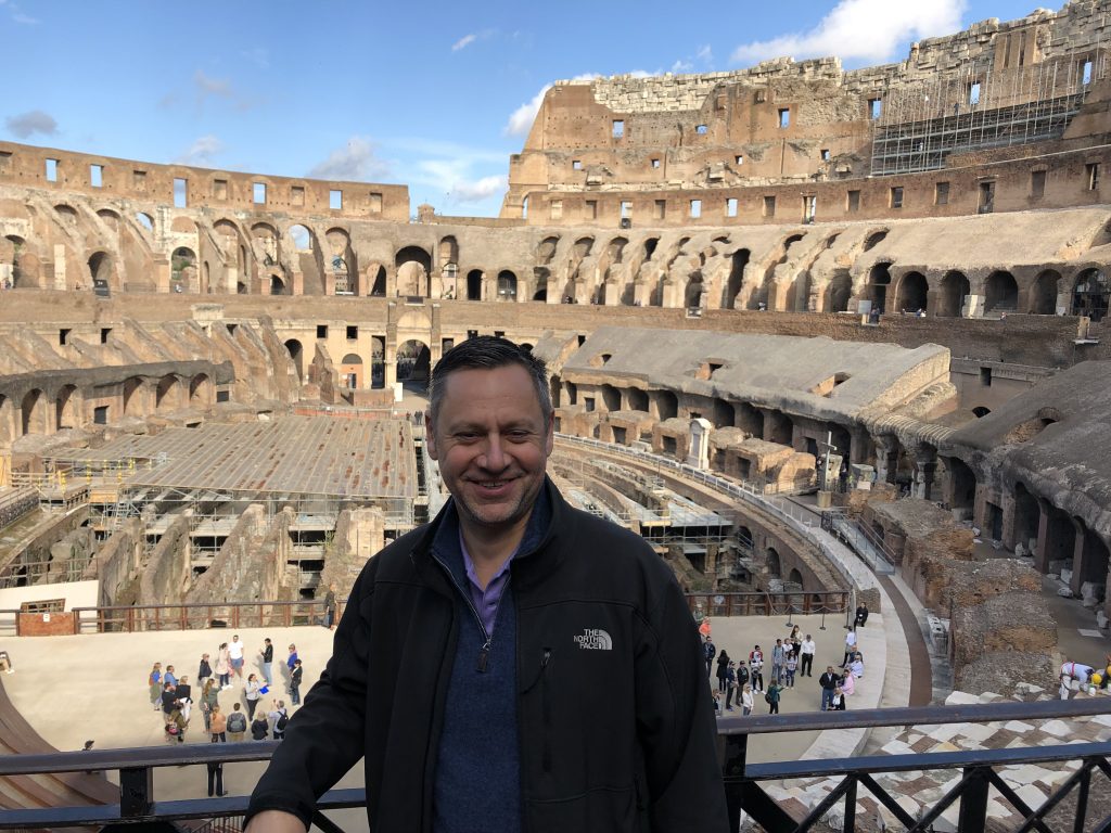 Inside the Colosseum