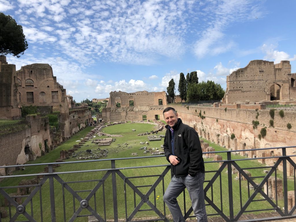 Palace grounds near Circus Maximus